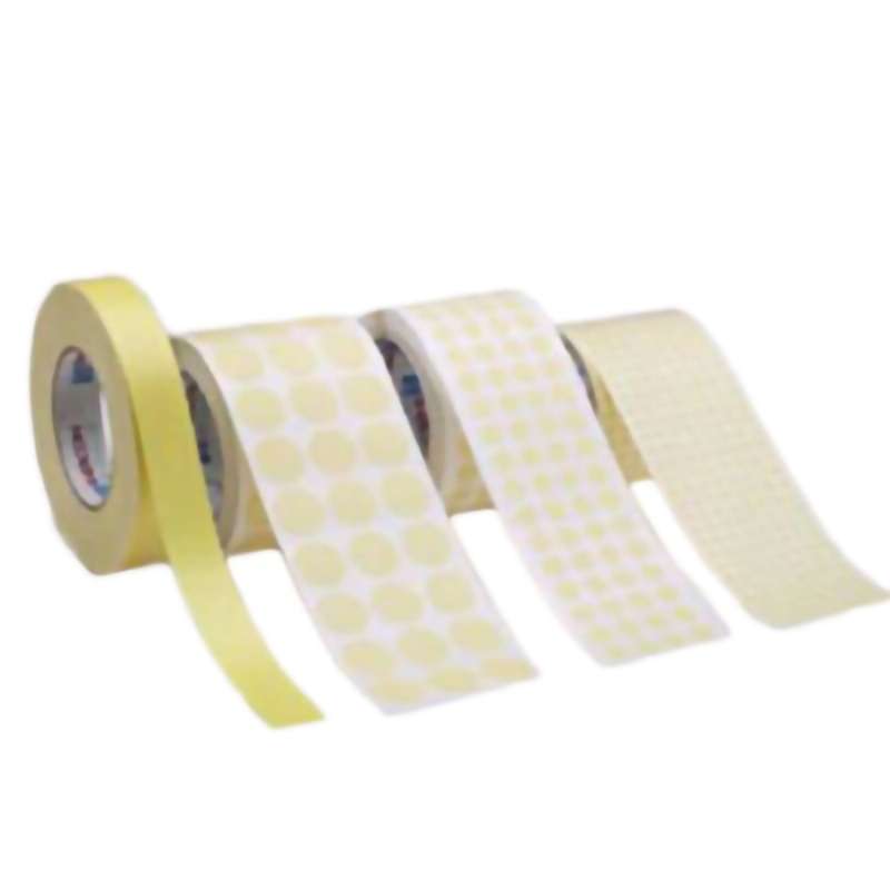 High Temp Masking Disc Tape, 300 deg, 9/16", 3" Core, 7.5 mil, Tan, 5000/Roll